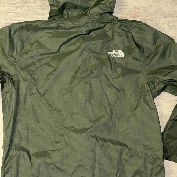 Dark Green Waterproof The North Face Kids Jacket Size 10 12 Years - Picture 7 of 8